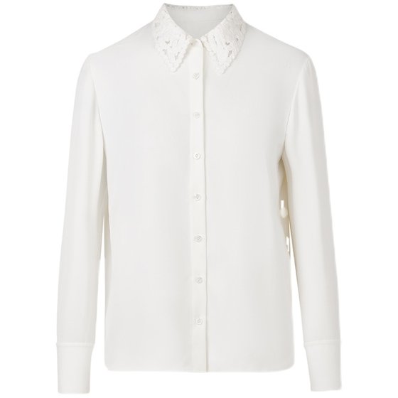 Langzi Chenille embroidered ol commuter temperament white shirt long sleeve top underwear shirt ladies new winter style
Langzi Chenille embroidered ol commuter temperament white shirt long sleeve top underwear shirt ladies new winter style