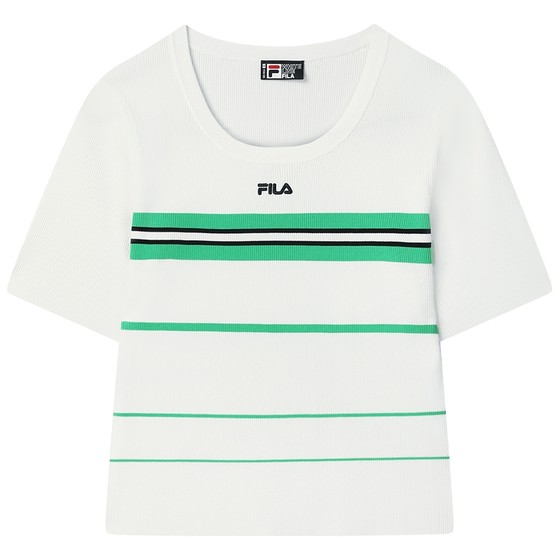 The same style as Yang Mi FILA official women's knitted sweater 25 summer new fashion casual slim striped wool top
The same style as Yang Mi FILA official women's knitted sweater 25 summer new fashion casual slim striped wool top