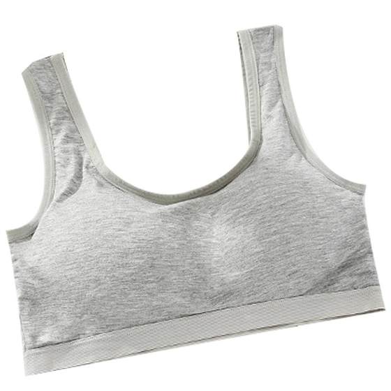 Sports Bra Women's Tank Top without Steel Ring Summer Bra Thin Student High School Girls Small Chest Gathering Bra Sports Bra Women's Tank Top without Steel Ring Summer Bra Thin Student High School Girls Small Chest Gathering Bra