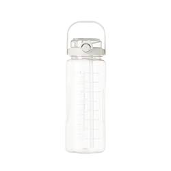 Large capacity water cup for boys and girls high temperature resistant 2L sports water bottle outdoor water bottle ton bucket cup summer 2000ml