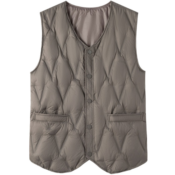 2024 new winter down vest for men's vest for middle-aged and elderly people wear thin horse clips large-size down jacket inner lid
2024 new winter down vest for men's vest for middle-aged and elderly people wear thin horse clips large-size down jacket inner lid