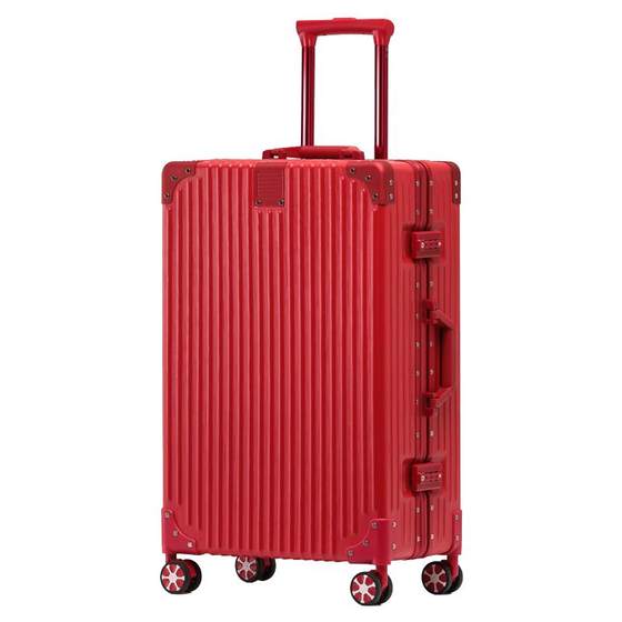 Flower Playboy Luggage Box Female Marriage Aluminum Fanking Ring Box 24 -inch Travel Code 20 Equs Chassis Durable 26 Flower Playboy Luggage Box Female Marriage Aluminum Fanking Ring Box 24 -inch Travel Code 20 Equs Chassis Durable 26