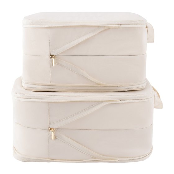 Double-layer compressible travel clothing storage bag portable travel clothing suitcase sorting bag separate storage bag
Double-layer compressible travel clothing storage bag portable travel clothing suitcase sorting bag separate storage bag