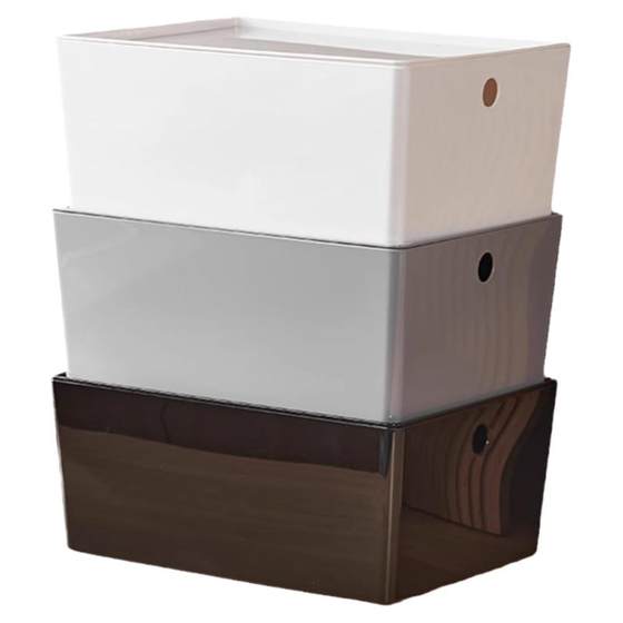 Miscellaneous storage box Cabinet finishing basket Settlement basket Classified right -angle storage box Thick material with cover dust storage
Miscellaneous storage box Cabinet finishing basket Settlement basket Classified right -angle storage box Thick material with cover dust storage