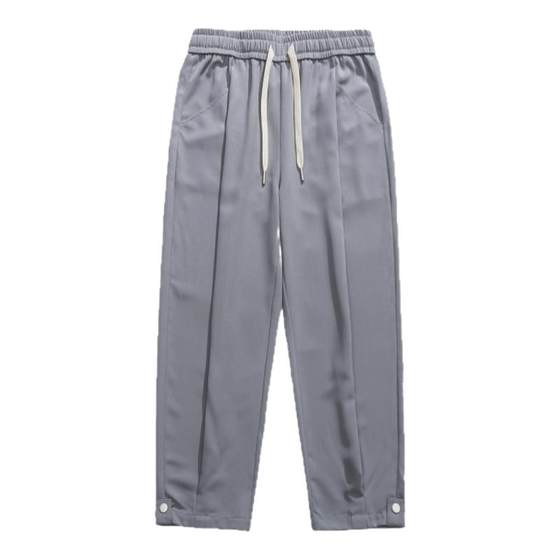 Ice silk pants for men's summer thin loose straight trousers 2025 new sports quick-drying nine-point casual pants for men
Ice silk pants for men's summer thin loose straight trousers 2025 new sports quick-drying nine-point casual pants for men