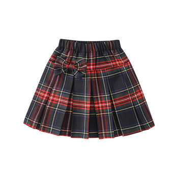 2024 ພາກຮຽນ spring and autumn j British style k girls skirt college style waist skirt 3-7-15 years old college short skirt fashionable