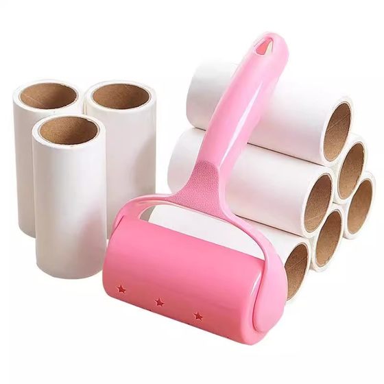 The sticky hair roller wheel can be torn into the felt brush to replace the rolled paper bed with dust removal of hair and clothes sticky hair absorption artifact
The sticky hair roller wheel can be torn into the felt brush to replace the rolled paper bed with dust removal of hair and clothes sticky hair absorption artifact