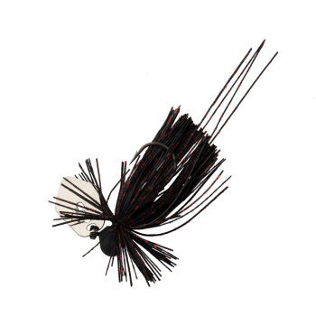 Crow language small steel cannon water shield JIG bearded man shield lead head hook obstacle anti-hanging bass mandarin fish Luya fake bait