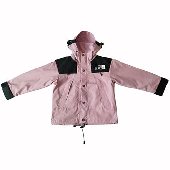 ເສື້ອກັນຫນາວເດັກນ້ອຍ 2024 ພາກຮຽນ spring ແບບໃຫມ່ Loose Windproof Casual Sports Outdoor Hooded Jacket ສໍາລັບເດັກຊາຍແລະເດັກຍິງ