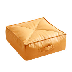 Leather futon cushion floor Japanese style lazy tatami removable and washable mat living room floor mat thickened pouf sofa