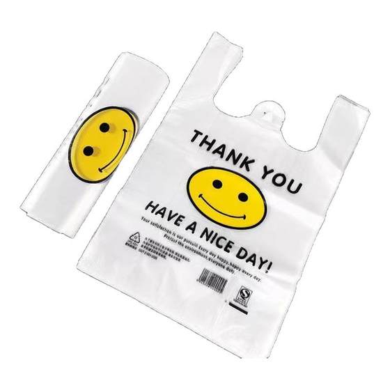 Smiling face thickened shopping bags, supermarkets, commercial portable plastic bags, shopping stalls, takeout bags, convenient fruit bags
Smiling face thickened shopping bags, supermarkets, commercial portable plastic bags, shopping stalls, takeout bags, convenient fruit bags