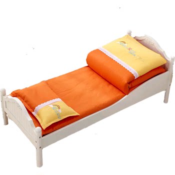 Customized quilt ອະນຸບານ quilt ສີແຂງຝ້າຍສາມສິ້ນຊຸດເດັກນ້ອຍ quilt core ຝ້າຍບໍລິສຸດ nap ຝ້າຍຫົກຊຸດທີ່ມີຫຼັກ