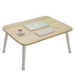 Bed desk folding and heightening college student dormitory laptop table lazy small table bedroom sitting floor