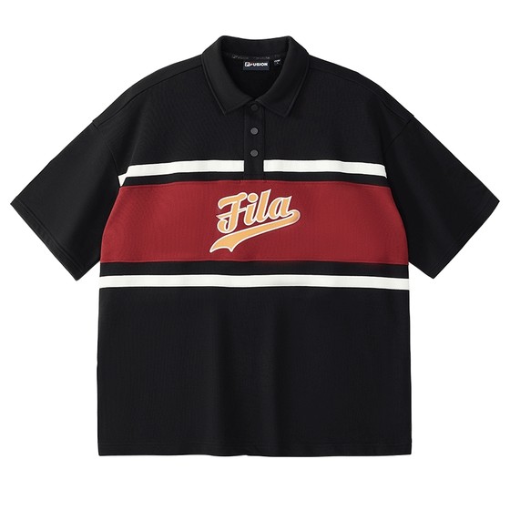 FILA FUSION men's knitted short-sleeved POLO shirt summer pure cotton striped color-blocking top
FILA FUSION men's knitted short-sleeved POLO shirt summer pure cotton striped color-blocking top