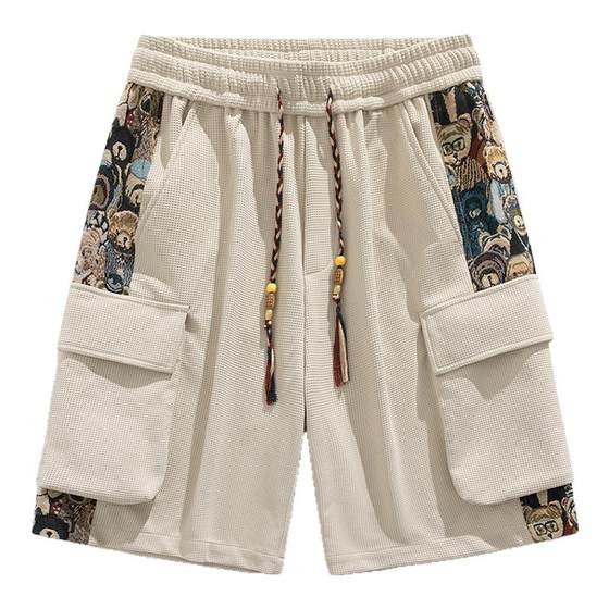 New American style embroidered work shorts for men's summer large size breeches niche casual loose five-point pants
New American style embroidered work shorts for men's summer large size breeches niche casual loose five-point pants