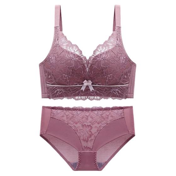 Four-breasted comfortable underwear without steel rings, small breasts gathered and sagging bras, lace bra set
Four-breasted comfortable underwear without steel rings, small breasts gathered and sagging bras, lace bra set