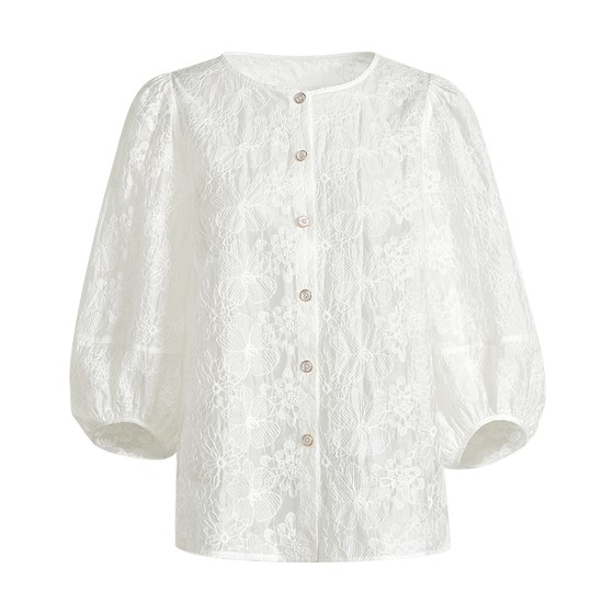 Wide color white 7-quarter sleeve Tiansi shirt for women in early summer 2025 new long-sleeved thin shirt shirt doll shirt
Wide color white 7-quarter sleeve Tiansi shirt for women in early summer 2025 new long-sleeved thin shirt shirt doll shirt