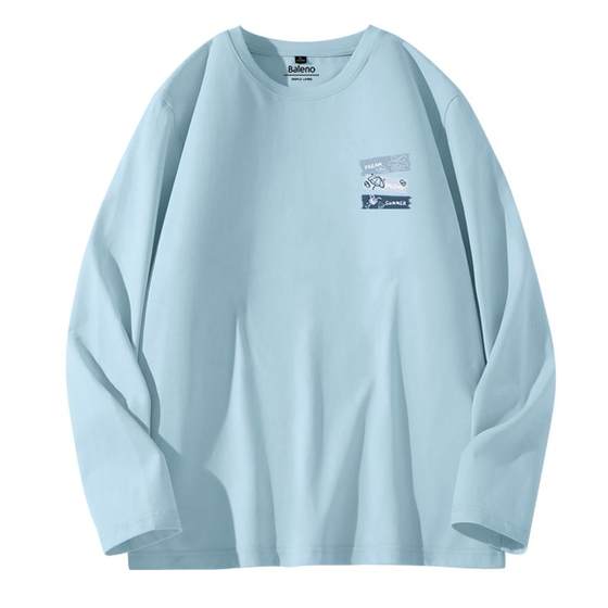Benny Road men's autumn new pure cotton long-sleeved T-shirt men's trendy Korean printed casual versatile base shirt LF
Benny Road men's autumn new pure cotton long-sleeved T-shirt men's trendy Korean printed casual versatile base shirt LF