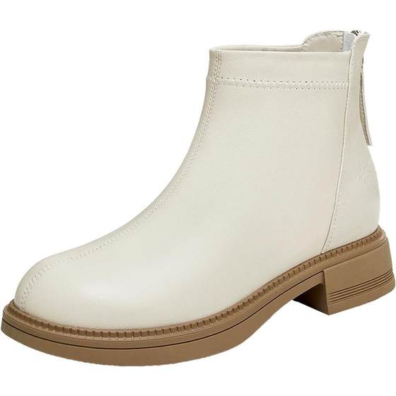 Tianmeiyi retro thick-soled Chelsea boots milk leather boots women's casual fashion short boots new winter style BJ811DD4
Tianmeiyi retro thick-soled Chelsea boots milk leather boots women's casual fashion short boots new winter style BJ811DD4