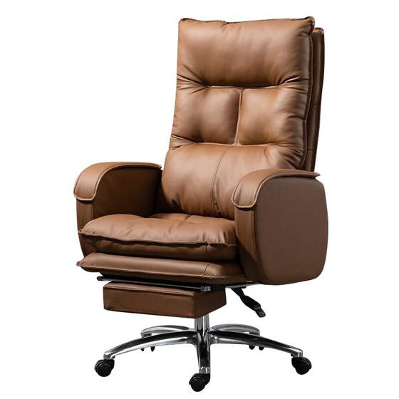 Office chair comfortable for a long time can lie down on computer chairs Furnishing dormitory, e -sports lazy sofa chair, leather boss chair Office chair comfortable for a long time can lie down on computer chairs Furnishing dormitory, e -sports lazy sofa chair, leather boss chair