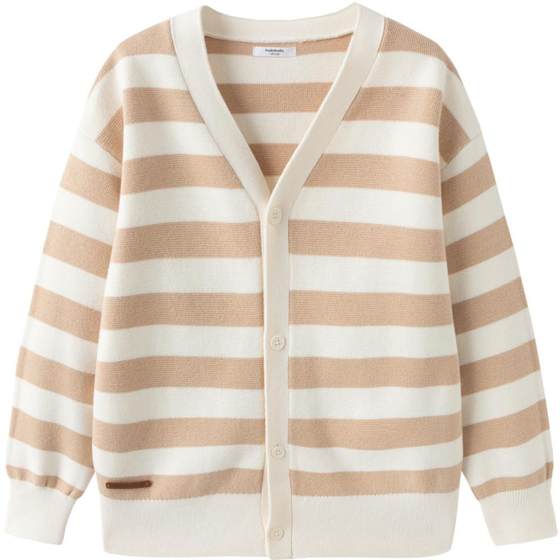 Balabala children's clothing boys' sweater girls' inner wear children's 2025 new spring and autumn knitted cardigan sweater trend Balabala children's clothing boys' sweater girls' inner wear children's 2025 new spring and autumn knitted cardigan sweater trend