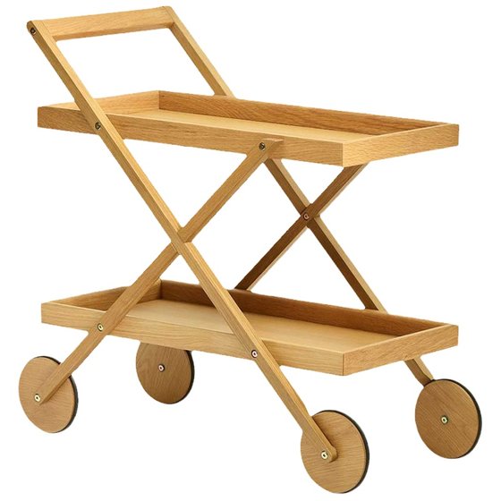 Sweden Design House imported solid wood mobile side cart Living room sofa double-layer hand-push dining side cart
Sweden Design House imported solid wood mobile side cart Living room sofa double-layer hand-push dining side cart