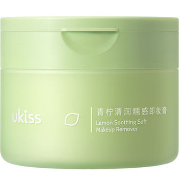 UKISS Makeup Remover Balm Gentle Cleansing Lime Sensitive Skin Full Face Makeup Remover Oil Eye and Lip Water Emulsion Gel