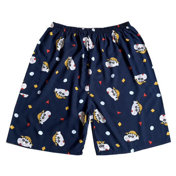 Cotton, silk beach pants men's artificial cotton home anti -mosquito pants short pants pants pants, fertilizer increase and increase flowers sleeping pants Cotton, silk beach pants men's artificial cotton home anti -mosquito pants short pants pants pants, fertilizer increase and increase flowers sleeping pants