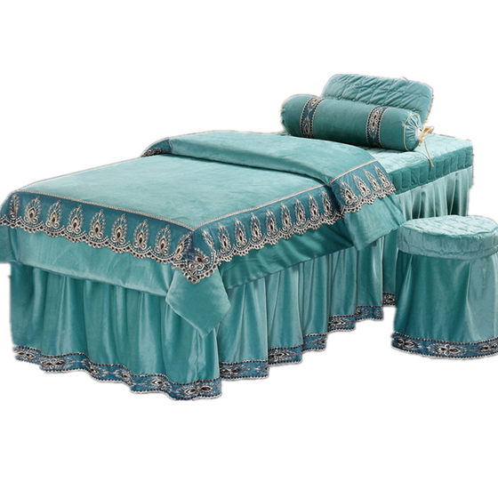 Beauty bed cover four-piece set four-season universal beauty salon bed cover special high-end European massage treatment hair washing massage
Beauty bed cover four-piece set four-season universal beauty salon bed cover special high-end European massage treatment hair washing massage