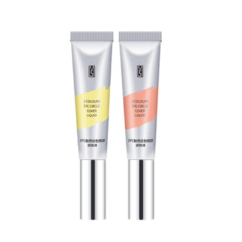 ZFC Dual Colour Eye Bag Cream Eye Concealer Liquid Concealer ກວມເອົາຈຸດ Tear Trough ສິວ Marks Facial Concealer ວົງຊ້ໍາ