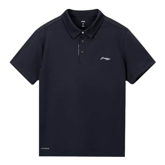 Li Ning's authentic fitness series new men's summer solid color wet and quick-drying short-sleeved POLO shirt APLU119-1
Li Ning's authentic fitness series new men's summer solid color wet and quick-drying short-sleeved POLO shirt APLU119-1