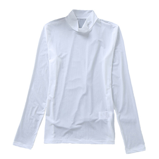 Korean single golf sun protection T-shirt long-sleeved women's ice silk thin sun protection clothes base shirt turtleneck slim and breathable elastic Korean single golf sun protection T-shirt long-sleeved women's ice silk thin sun protection clothes base shirt turtleneck slim and breathable elastic