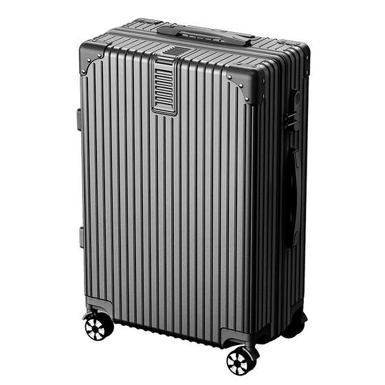 Luggage box lever box female large -capacity suitcase quiet universal wheel male 24 -inch password boarding leather box new Luggage box lever box female large -capacity suitcase quiet universal wheel male 24 -inch password boarding leather box new