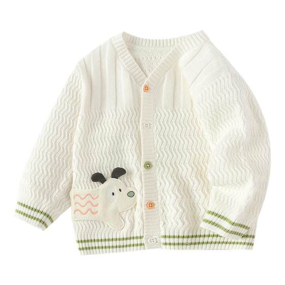 Balabala children's clothing sweater knitted sweater 2025 new spring clothing boy's cardigan cute
Balabala children's clothing sweater knitted sweater 2025 new spring clothing boy's cardigan cute