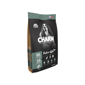 CHARM wild charm ອາຫານຫມາທີ່ນໍາເຂົ້າຈາກອາເມລິກາ ຊີ້ນເປັດ ຊີ້ນຫມາກໂປມ ຊີ້ນສົດທີ່ມີທາດໂປຼຕີນສູງອາຫານຫຼັກຂອງຫມາ 2kg