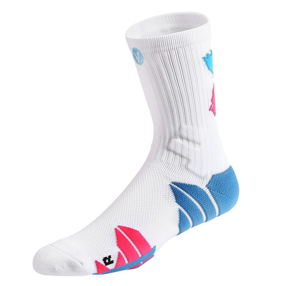 Victoria's actual combat professional basketball socks towel bottom high tube sports elite men's middle tube high -top long tube training American style Victoria's actual combat professional basketball socks towel bottom high tube sports elite men's middle tube high -top long tube training American style