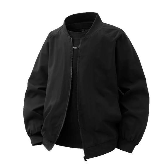 Snow Flying Men's Jacket 2025 New Spring and Autumn Stand Collar Windproof Jacket Men's Pilot Casual Jacket Men's Snow Flying Men's Jacket 2025 New Spring and Autumn Stand Collar Windproof Jacket Men's Pilot Casual Jacket Men's