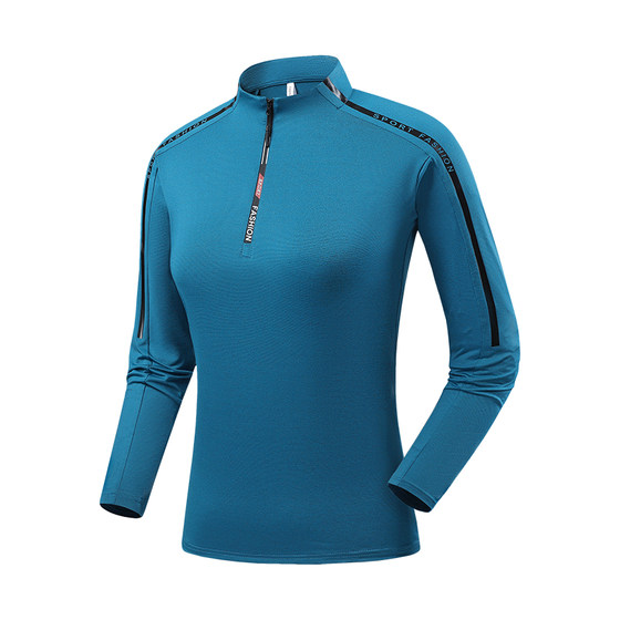 New outdoor couples hiking quick-drying clothes for men and women long-sleeved stand collar half-zipper T-shirt sports running hiking top
New outdoor couples hiking quick-drying clothes for men and women long-sleeved stand collar half-zipper T-shirt sports running hiking top