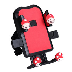 Electric vehicle mobile phone holder, cute battery bicycle, cycling, fixed vehicle navigation, electric bicycle equipment