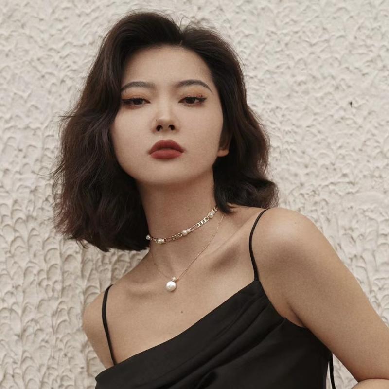 LHWindsor白百何同款温莎珠宝香水瓶天然巴洛克珍珠项链时髦小众