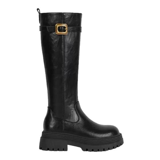 High-tube knight boots for women 2025 new retro round toe thick heel but knee zipper to make them look slim and long-tube fashion boots for women
High-tube knight boots for women 2025 new retro round toe thick heel but knee zipper to make them look slim and long-tube fashion boots for women