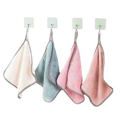 Hanging rag for household cleaning