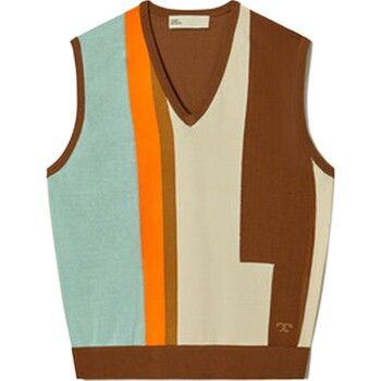 TORY BURCH Tang Libaiqi ຊຸດກິລາ Tennis Sweater Vest 148279