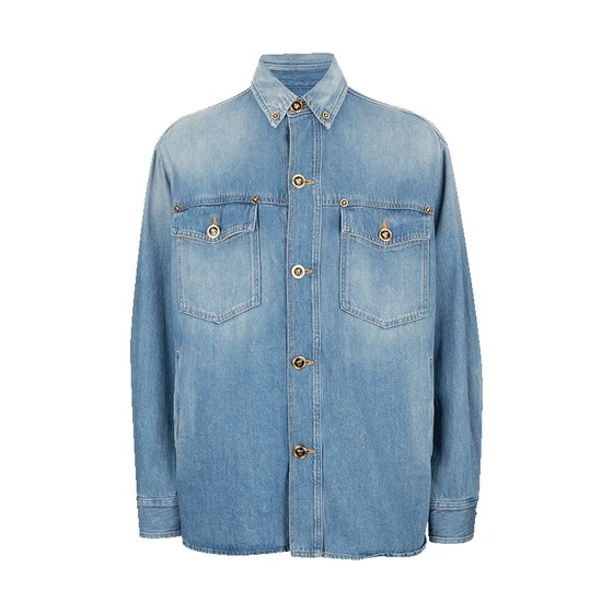 Versace/Versace Men's Classic Medusa Casual Denim Shirt Men's Autumn and Winter XY Limited
Versace/Versace Men's Classic Medusa Casual Denim Shirt Men's Autumn and Winter XY Limited