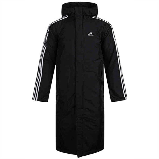 Adidas/Adidas official genuine men's long warm hooded training sports cotton cloth GF0000 Adidas/Adidas official genuine men's long warm hooded training sports cotton cloth GF0000