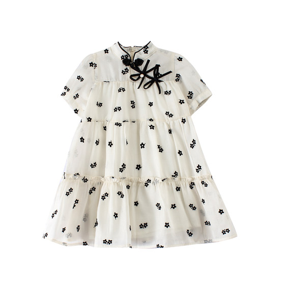Xixi Mom Summer Fashion Chinese Wind Chiffon Velvet Flower High -end Parent -Children's Maternal Maternal Maternal Maternal Maternal Maternal Cheongsam Dress
Xixi Mom Summer Fashion Chinese Wind Chiffon Velvet Flower High -end Parent -Children's Maternal Maternal Maternal Maternal Maternal Maternal Cheongsam Dress