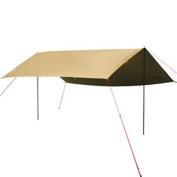 Three Peaks Out Three Peaks Canopy Tent Silver-coated Sun Protection UV Protection Rainproof Picnic BBQ Camping Awning