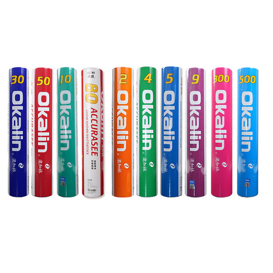 Weijian Okalin Badminton AC4 Competition AC9 Professional AC50 Training Stable Durable Fighting resistant AC10 Weijian Okalin Badminton AC4 Competition AC9 Professional AC50 Training Stable Durable Fighting resistant AC10