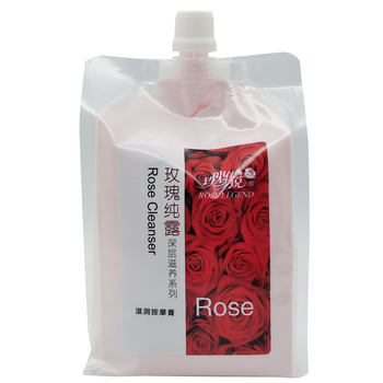 Authentic Rose Legend Rose Essential Oil Massage Cream 1000g Moisturizing Beauty Salon Special Facial and Body Massage Cream