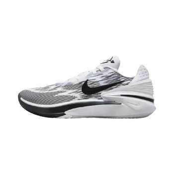 Shang Shang JJ1 Nike Air Zoom GT ຕັດ 2 ຕ່ໍາເທິງເກີບບ້ວງສີຂາວແລະສີດໍາປະຕິບັດ FJ8914-100